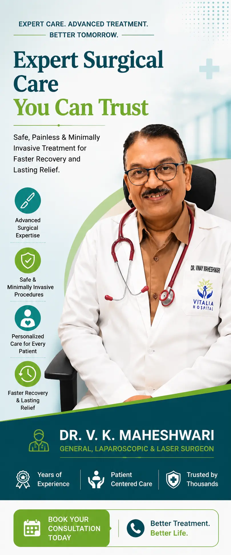 Dr. V. K. Maheshwari Poster